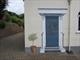 Trompe l'oeil door and lemon tree